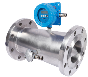 STM Series flanged blue transmitter flowmeter
