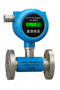 STM flange type 24VDC indicator flowmeter