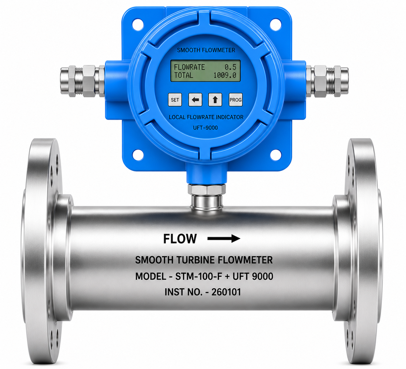 STM SeriesInline Turbine Flowmeters