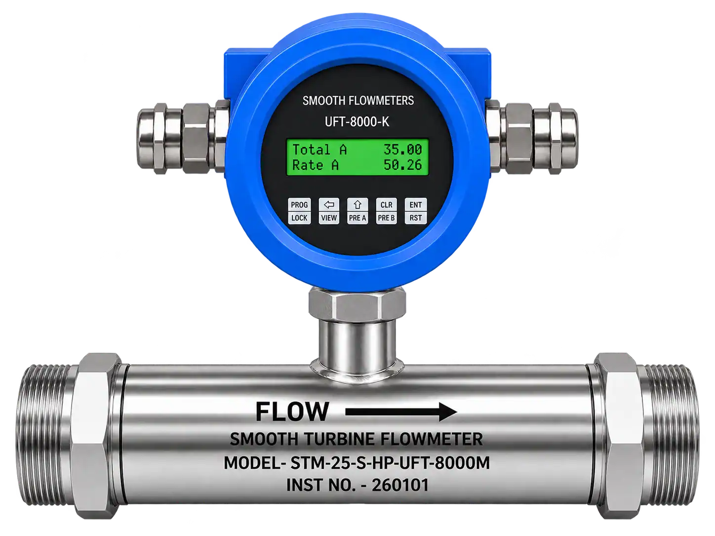 HP with Meter Mounted Flow Indicator 24VDC Operated